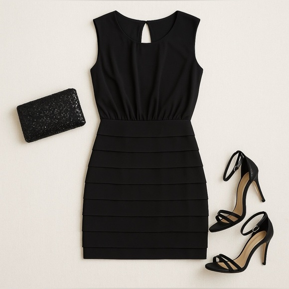 ALICE + OLIVIA Delphine Dolman Dress
Black 
Size XS - Picture 8 of 8